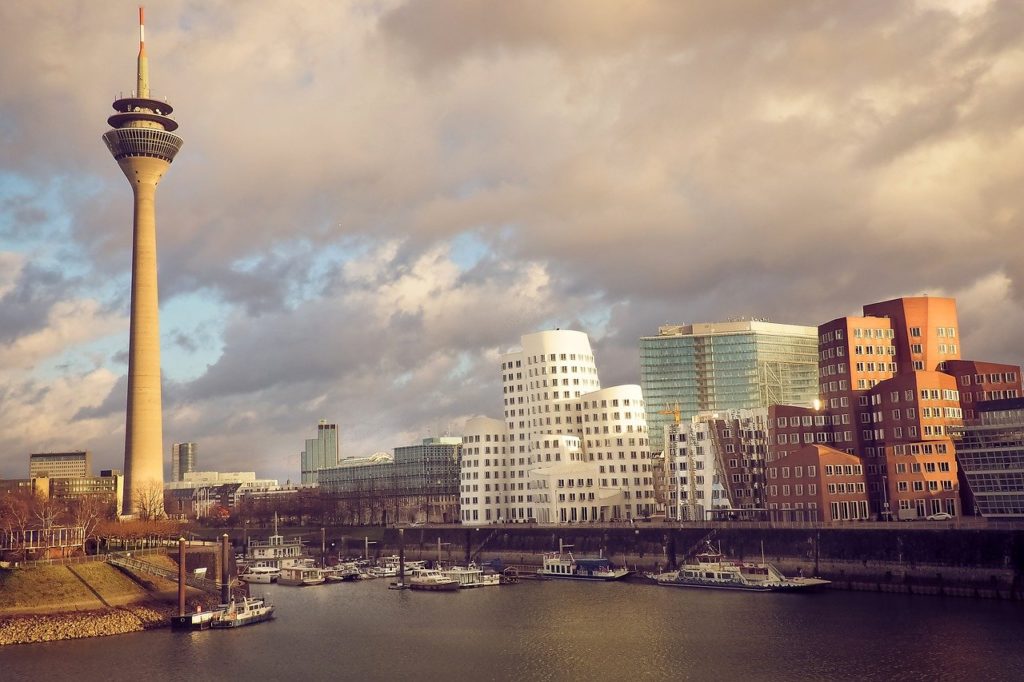 Dusseldorf skyline