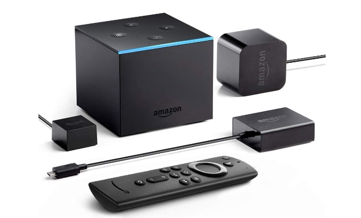 amazon fire tv cube.