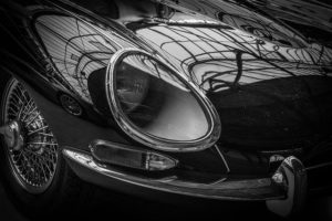 The Classic Spoke Wheels And Profile Of The E-Type