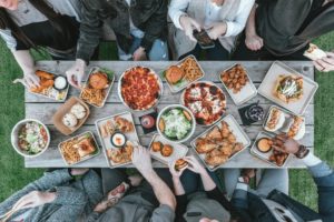 a lot of people at the table