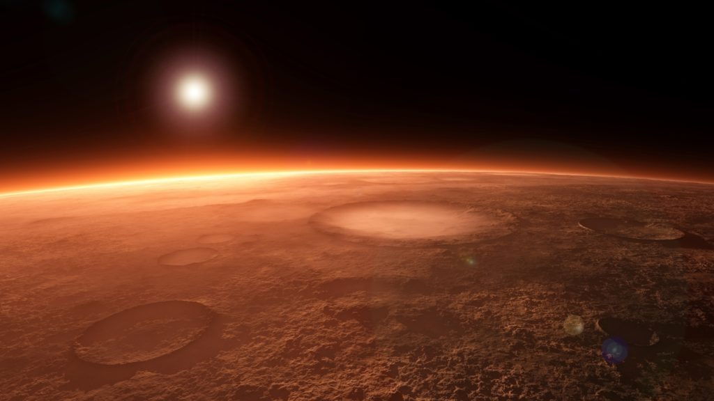 uae mars orbiter landscape