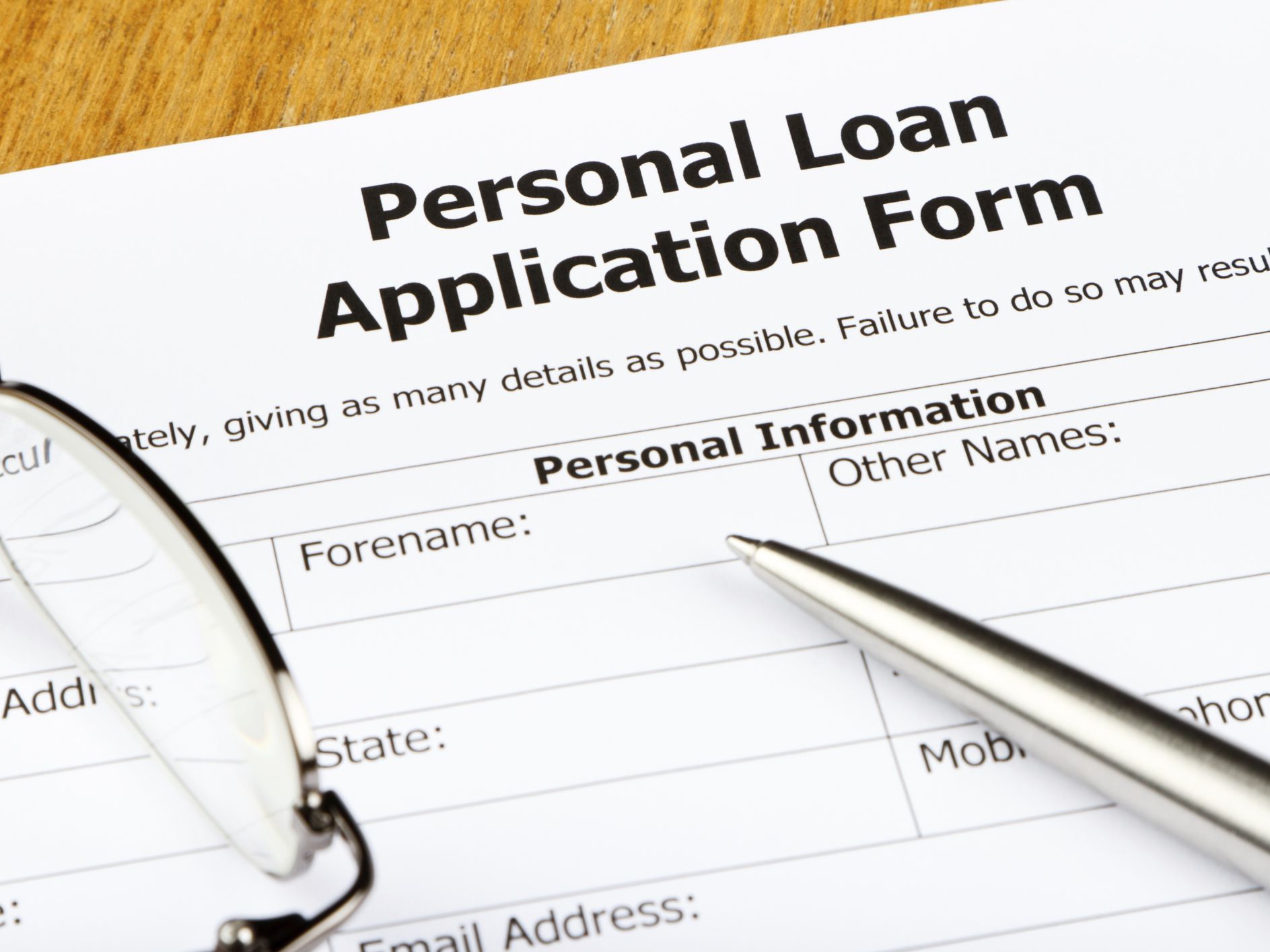 Personal Loan Application