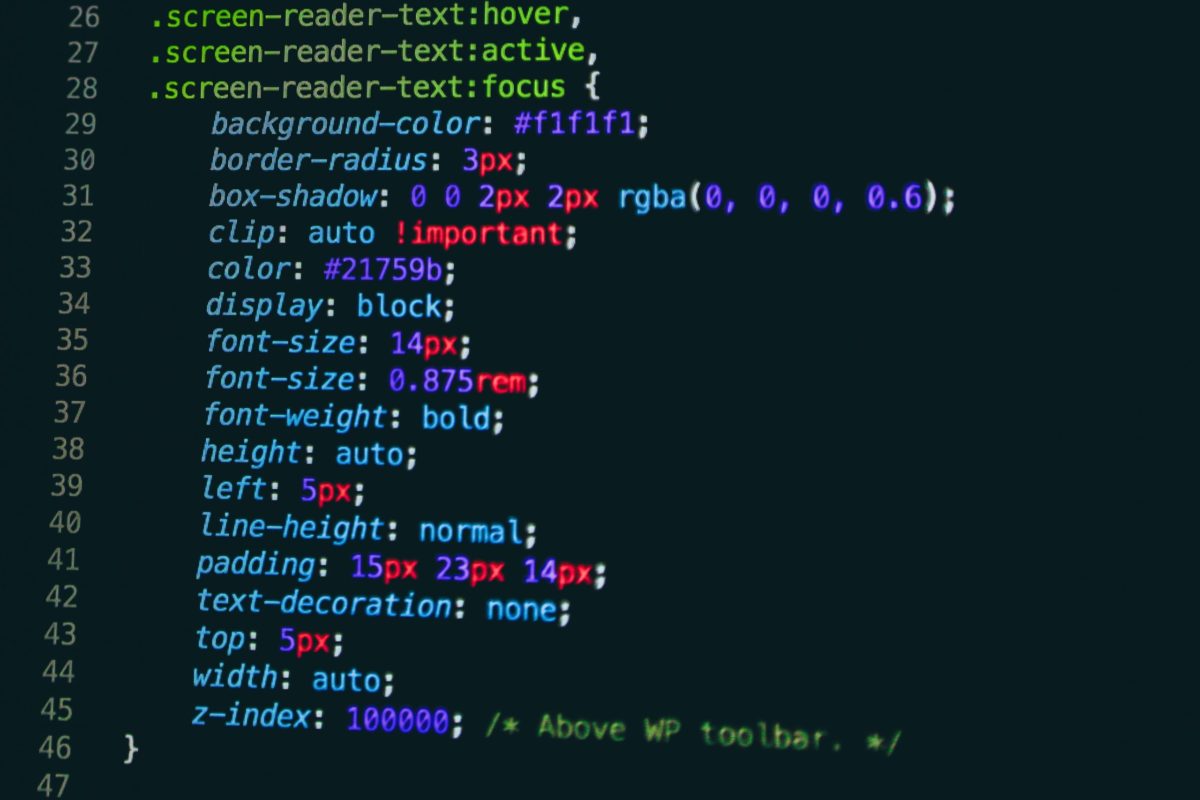css code
